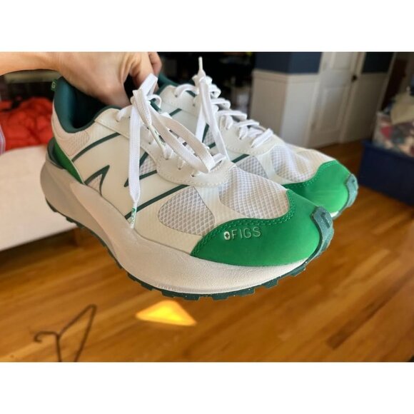 Figs X New Balance 3447 sneakers. Evergreen. Mens 10.5 - Picture 3 of 10